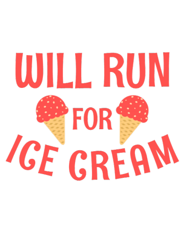 Running for ice cream