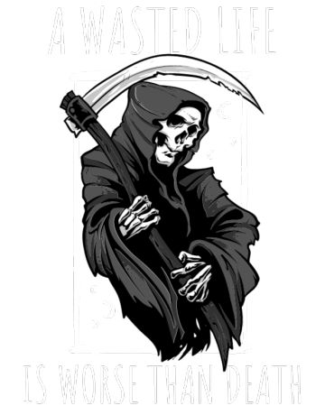 A wasted life
