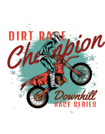 Dirt bike champion
