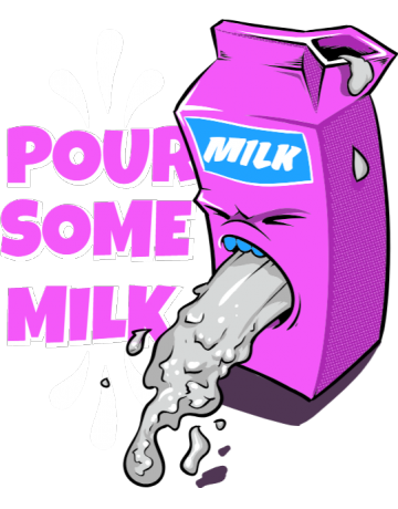 Pour some milk