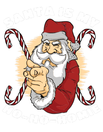 Santa is my homie