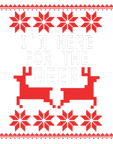 I’m here for the beer