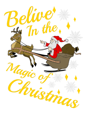 Believe in the magic of Christmas