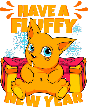Fluffy new year