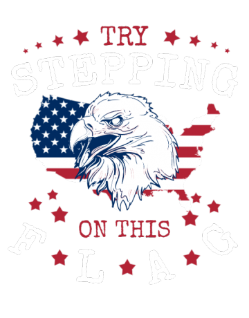 Stepping on this flag