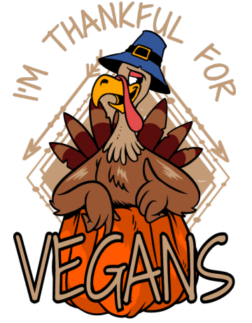 Thankful for vegans